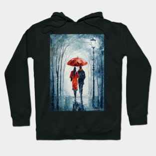 A walk together in the Park Hoodie